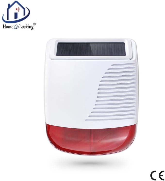 Home-Locking buiten sirene solar (alleen voor alarmsystemen ST01) SBU-029ST