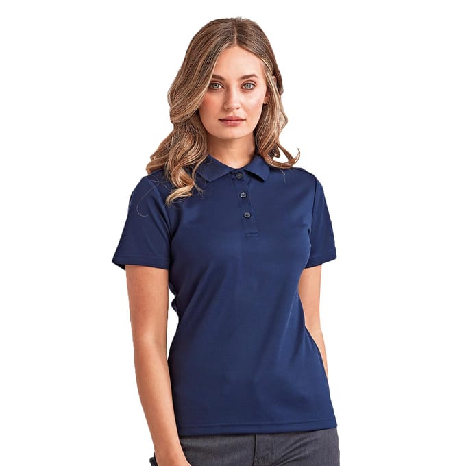 Premier Dames/Dames Duurzaam Poloshirt (Franse marine)