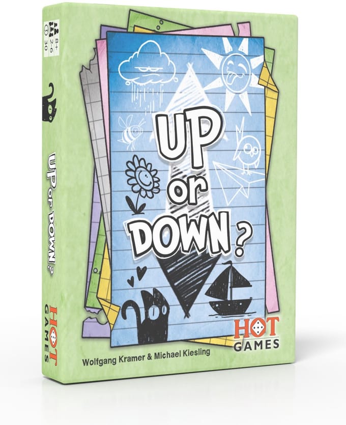 Up or Down Kaartspel - HOT Games NL-EN