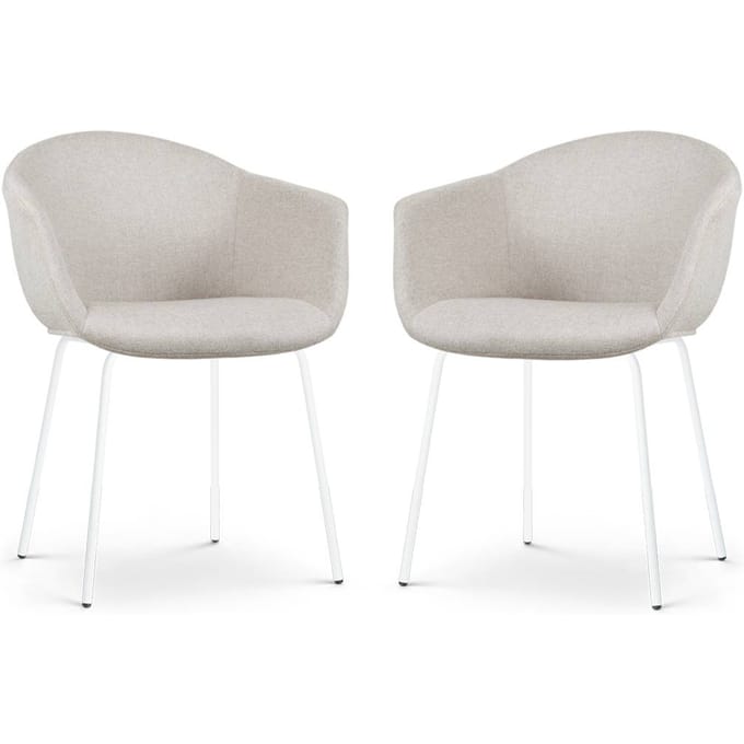 Set van 2 eetkamerstoelen Nora-Otis | Nolon