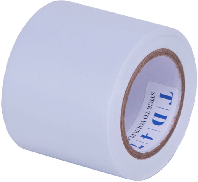 TD47 Professional PVC Isolatietape 50mm x 10m Wit