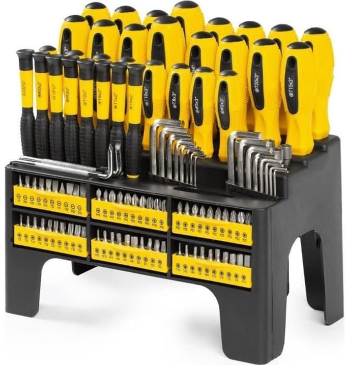 FIELDMANN – FDS 5009-116R – Schroevendraaierset – 116-delig