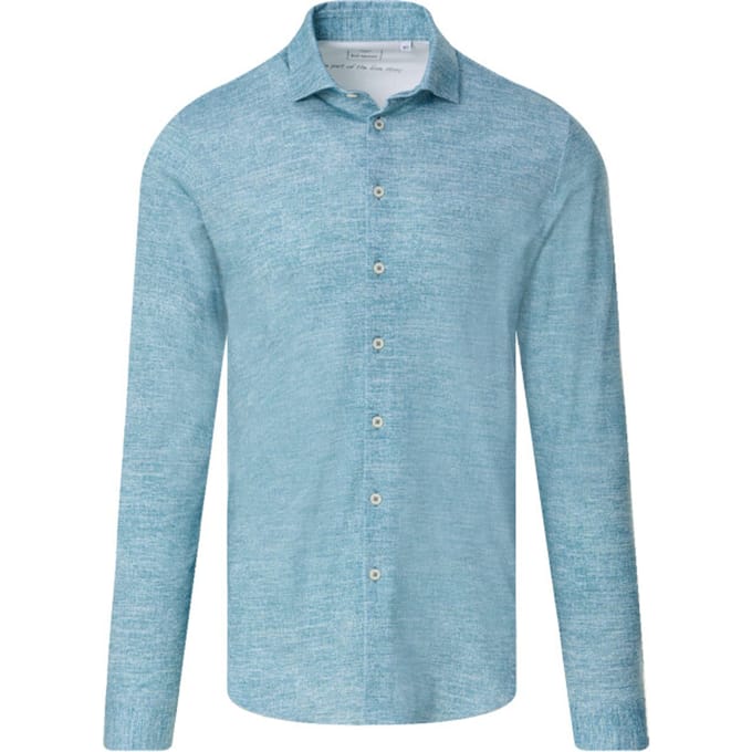 Blue Industry Casual overhemd met lange mouwen