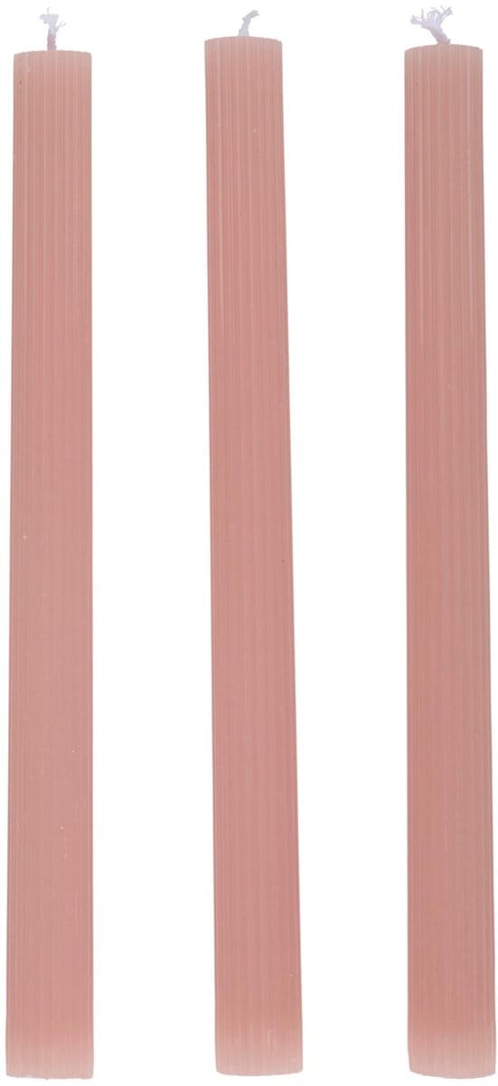 Ribble candle pink 3pc
