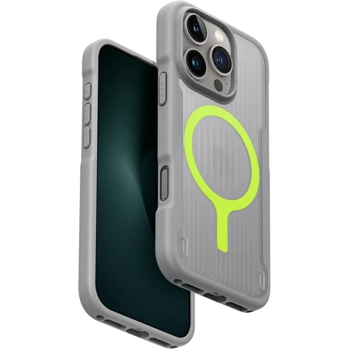 UNIQ Combat Active Magclick Charging Case for iPhone 16 Pro - Grey
