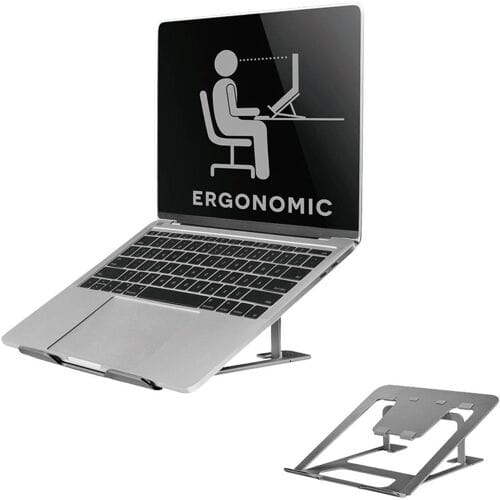 Neomounts NSLS085GREY Laptopstandaard In hoogte verstelbaar