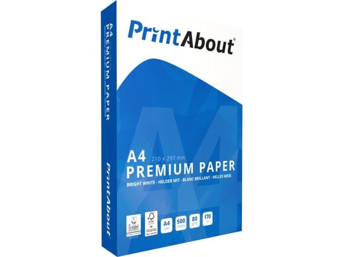 PrintAbout Premium A4 papier 1 pak (500 vel)
