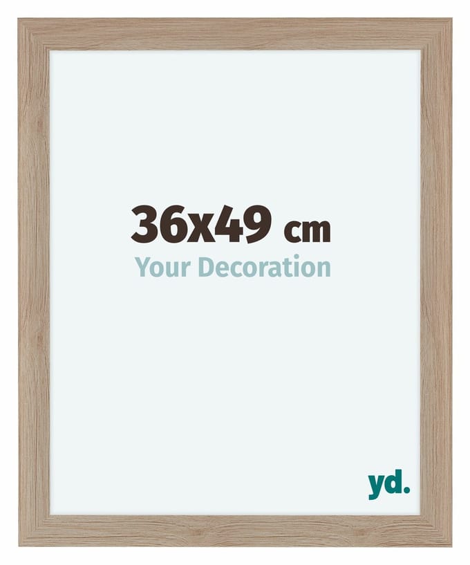Your Decoration - Fotolijst 36x49 cm - MDF - Eiken Licht - Como