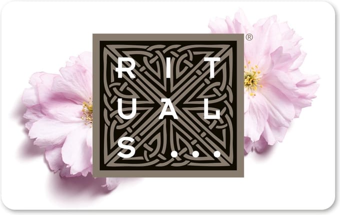 Rituals - Cadeaubon - 100 euro + cadeau-envelop