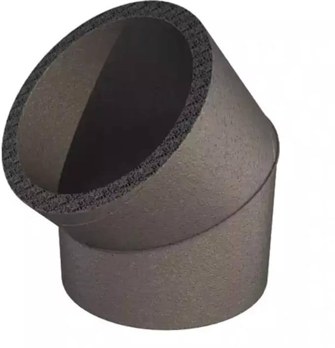 Ubbink Aerfoam M/M bocht 200-45Â°