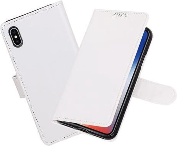 BestCases.nl Wit Portemonnee booktype hoesje Apple iPhone X