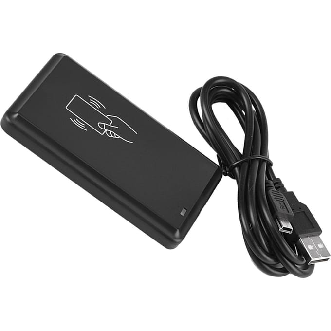 13.56MHz USB-interface RFID Contactloze IC S50 S70 Eén Kaartlezer black