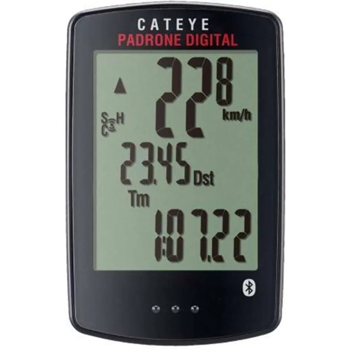 CatEye PA100W Padrone - Draadloze Fietscomputer - Zwart