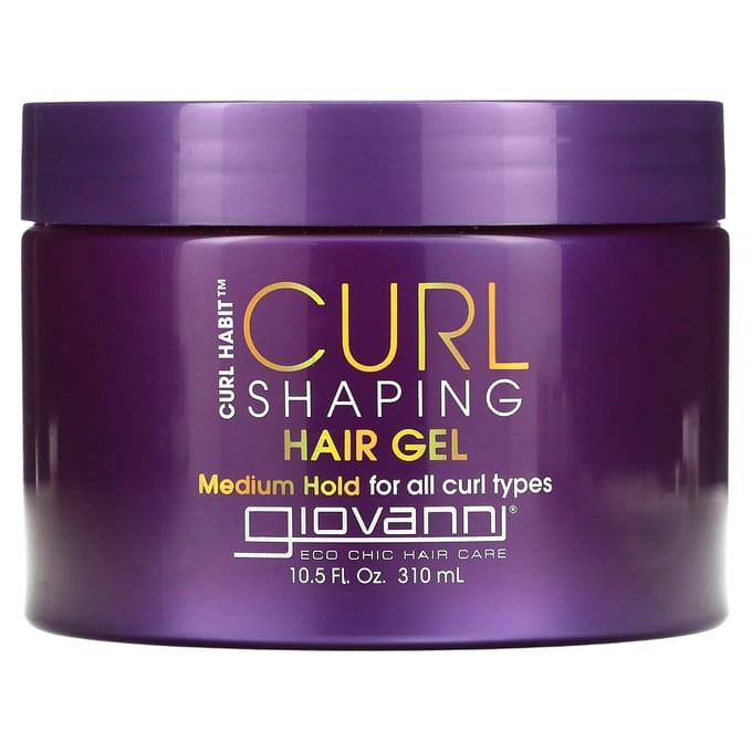 Giovanni, Curl Habit, Curl Shaping Gel, Medium Hold for All Curl Types, 10.5 fl oz (310 ml)