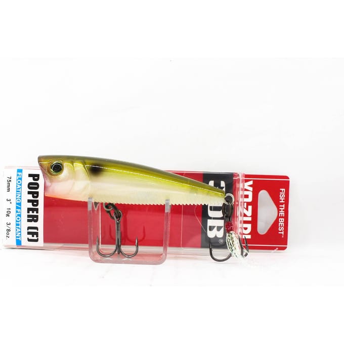 Yo Zuri Duel 3DB Popper 75 mm Drijvend Aas R1101-GSPS (1236) red