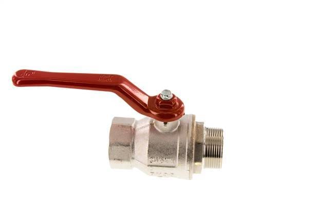 Buiten x Binnendraad R/Rp 1-1/2 inch 2-Weg Messing Kogelkraan - BL2BN-M-MF-112