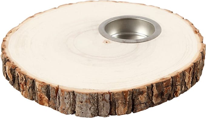Waxinelicht, d 14-16 cm, dikte 19 mm, 1 stuk