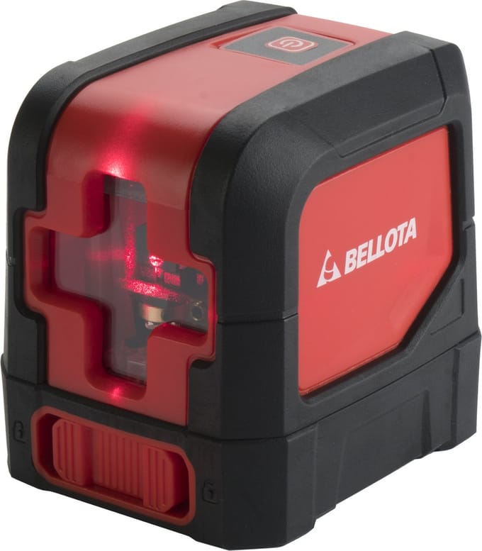 Bellota Kruislijnlaser 20m rood 2x 120º IP54