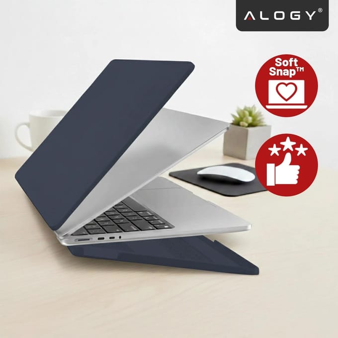 Alogy AirGuard-hoes voor MacBook Pro 14" matblauw