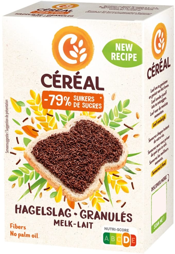 Céréal Hageslag Melk - 3 x 200 gr - Voordeelverpakking