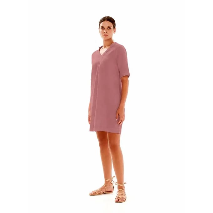 Dames t-shirt jurk Haris Cotton Essentials Midi