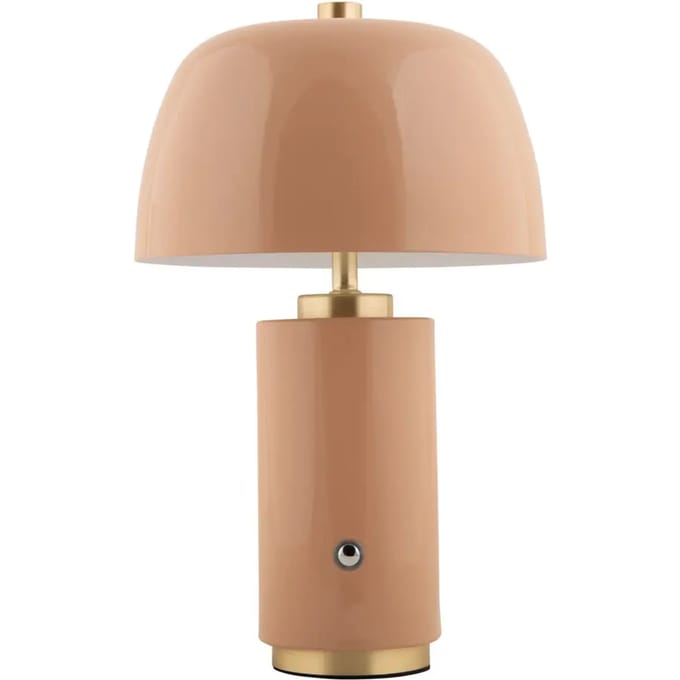 Leitmotiv Tafellamp Freya LED - Bruin - Ø18cm - Scandinavisch