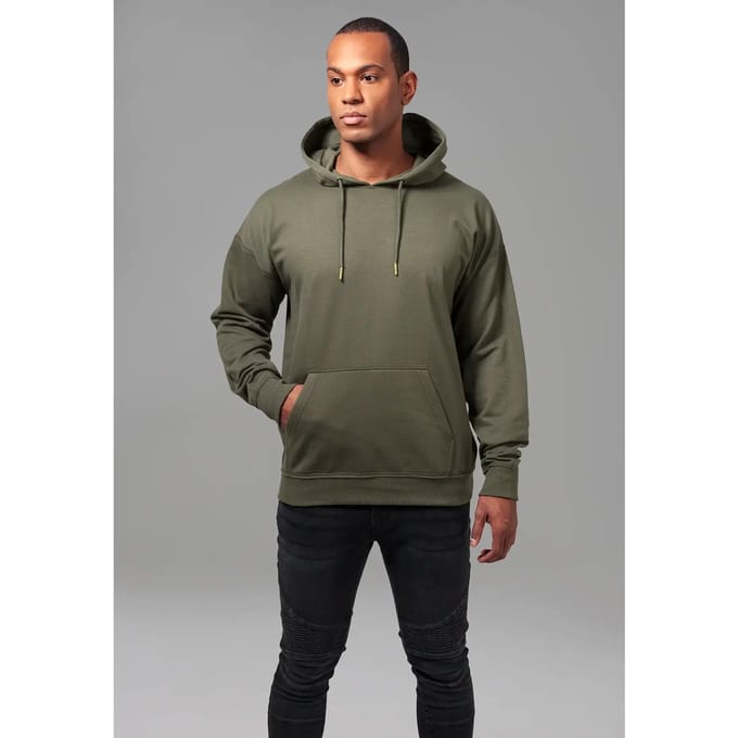 Urban Classics - Oversized Sweat Hoodie/trui - M - Groen
