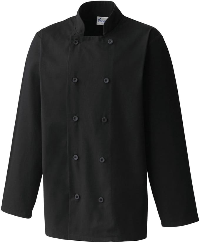 Schort/Tuniek/Werkblouse Unisex 4XL Premier Black 65% Polyester, 35% Katoen