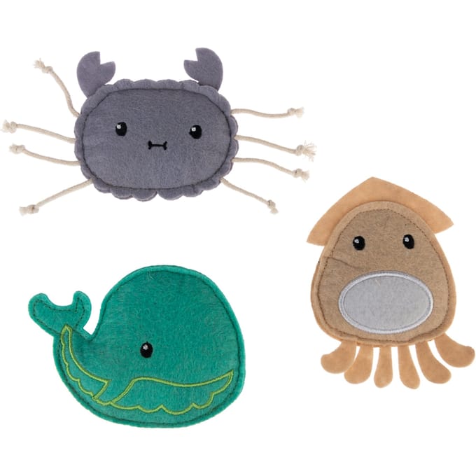 TIAKI Kattenspeelgoedset Ocean Gang met Kattenkruid