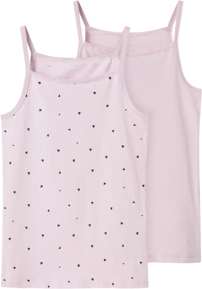 NAME IT - NKFSTRAP TOP 2P WINSOME HEARTS NOOS - Meisjes - Pyjamas