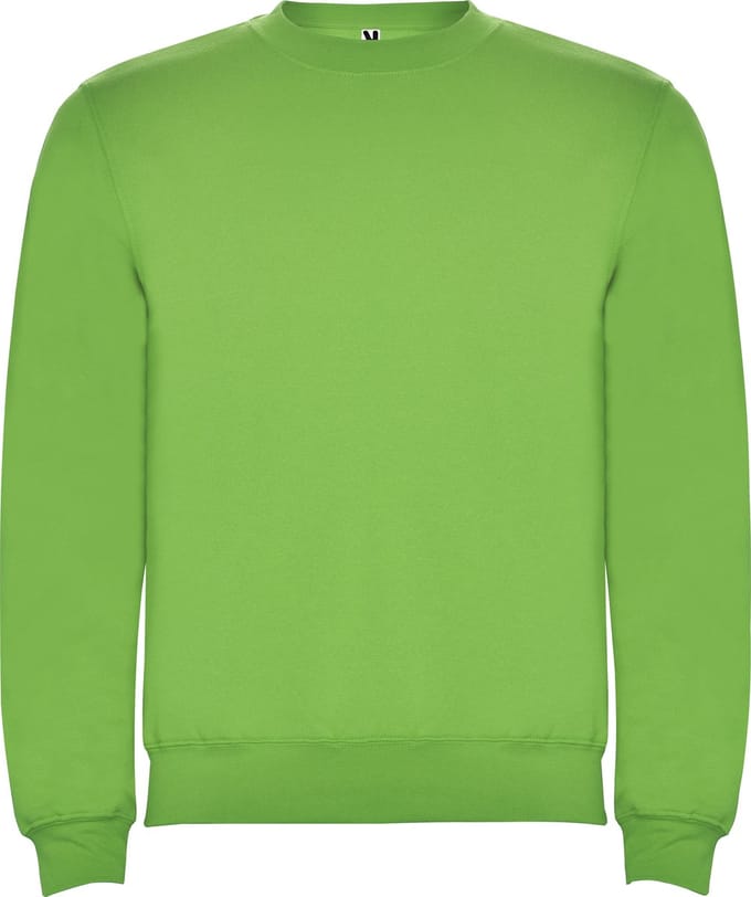 Lime unisex OEKO TEX sweater Classica merk Roly maat M