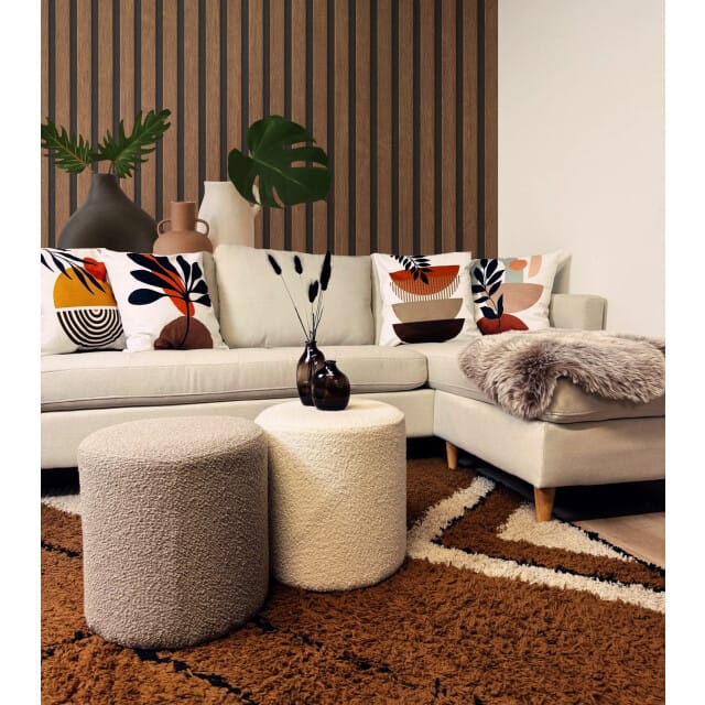 Gek op kussens! Sierkussen izze leaf | 45 x 45 cm | katoen/polyester