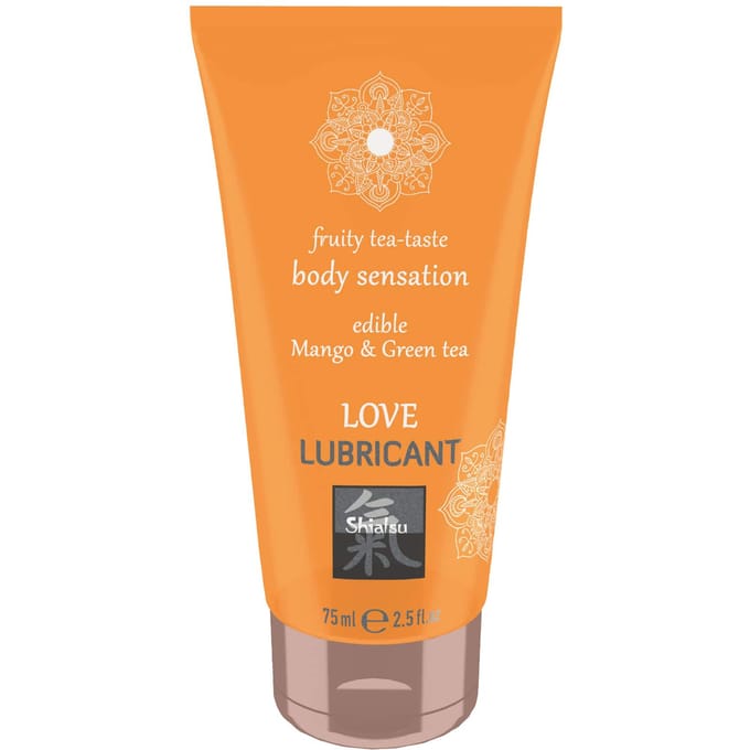 Shiatsu - Love Eetbaar Glijmiddel - Mango & Groene Thee