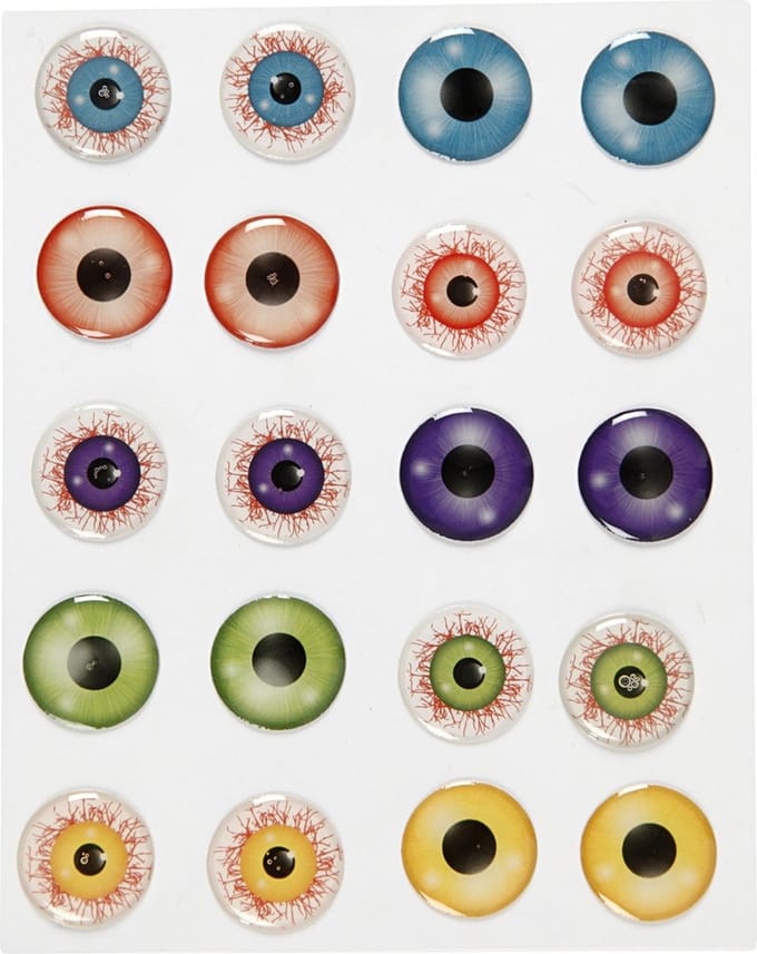 Creativ Company 3D eyes 20mm 1 sheet