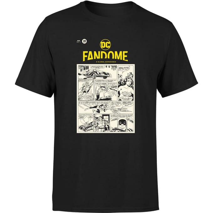 DC Fandome Men's T-Shirt - Black - L