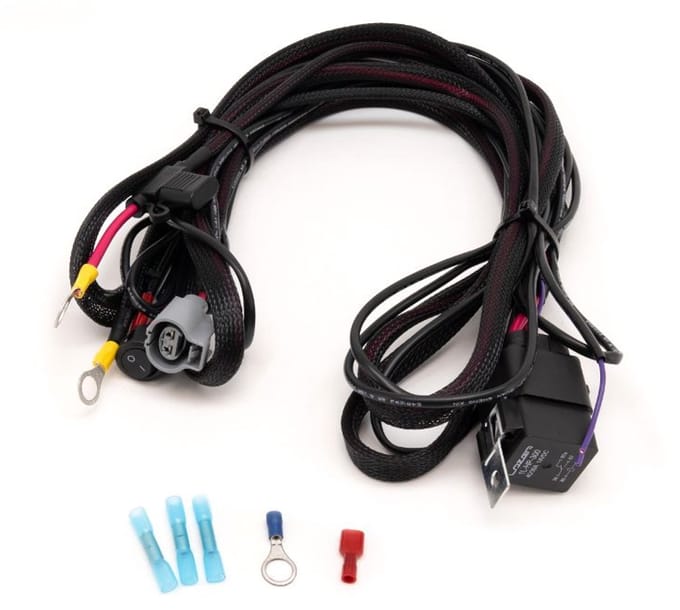 Kabelset - Lazer - 1 lamp - High power - Incl. schakelaar - 2 pins - Econoseal - 12V