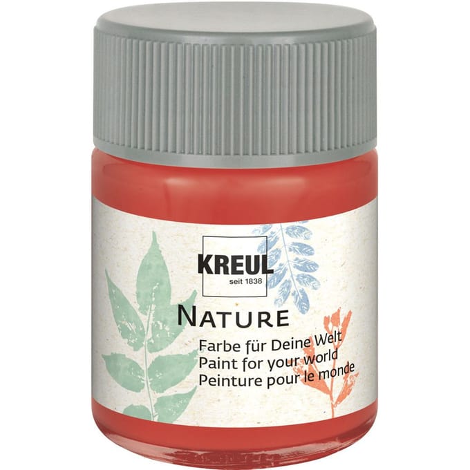Verf Op Waterbasis - Coral - Kreul Nature - 50 ml