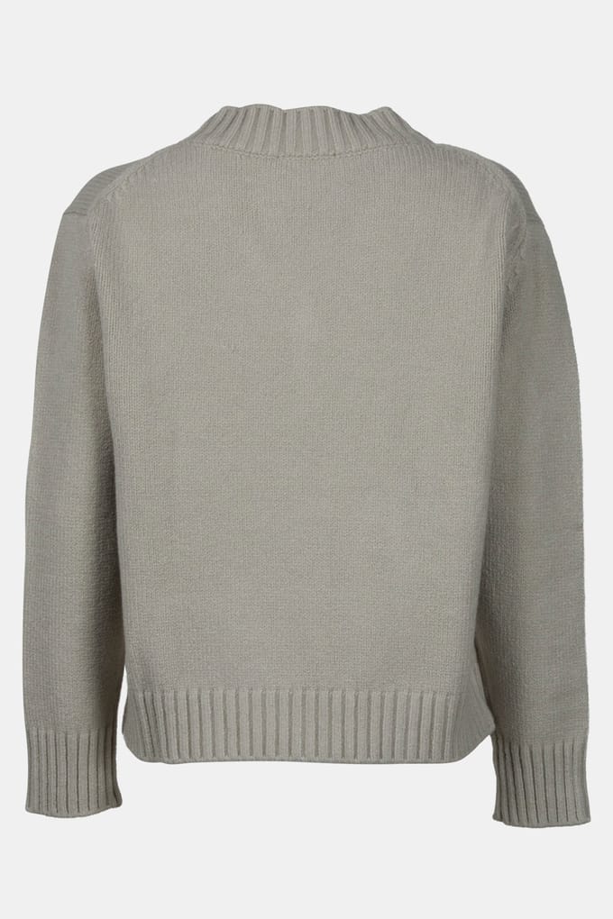 Knitted Maggy Pullover Greige Size: XL | Sweaters Outlet | Dames | Beige