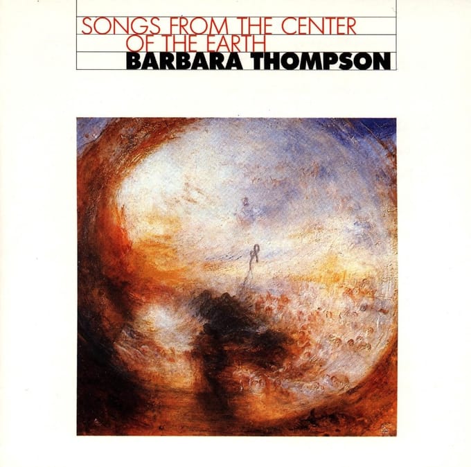 Barbara Thompson - Songs From The Center Of The Earth (CD)
