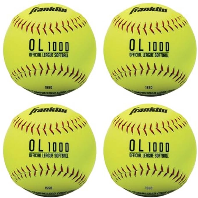 Officiële Softballs voor Fastpitch Training - 30.5 cm