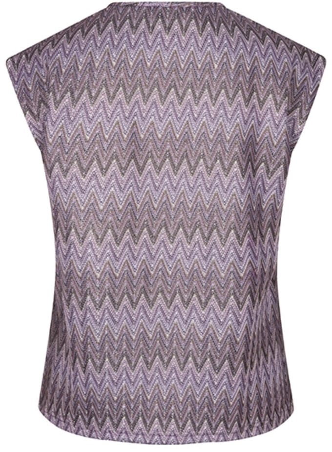 Lofty Manner Top Top Tessa Re17 Purple Dames Maat - S