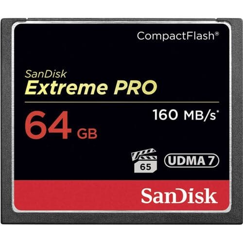 SANDISK Extreme Pro CF - 160MB/s - 64GB