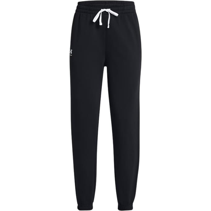 Under Armour Dames Rival Terrycloth Joggers (Zwart)