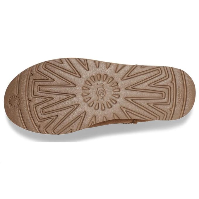 UGG® Classic Ultra Mini Platform for Women in Brown, Size 4, Suede/Polyester/Wool