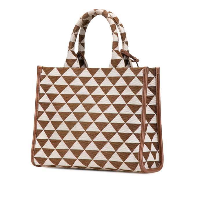 Driehoek Jacquard Tas