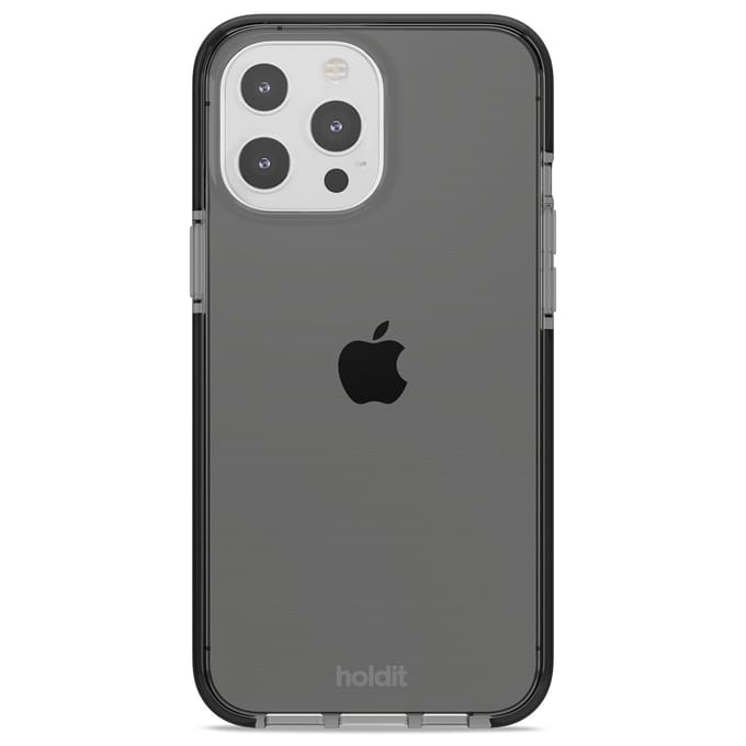 Holdit Seethru Case geschikt voor Apple iPhone 13 Pro Max - Zwart