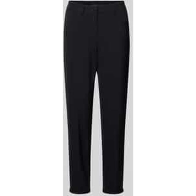 Stoffen broek met vaste omslag, model 'RENIRA' Model 'RENIRA'