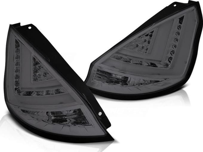 Achterlichten FORD FIESTA MK7 08-12 HB SMOKE LED STRIP