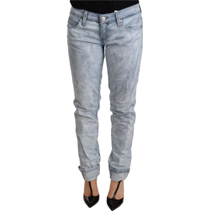Acht Skinny Acid Wash Jeans