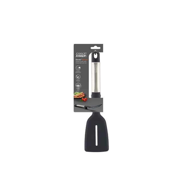 Joseph Joseph - Elevate Spatel met Sleuf - Ijzer - Zilver -